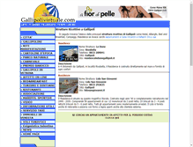 Tablet Screenshot of hotelalberghi.gallipolivirtuale.com